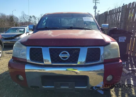 2005 Nissan Titan Le z USA, uszkodzony, nr VIN 1N6BA07B85N529507